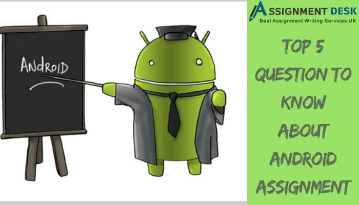 how to make assignment in android