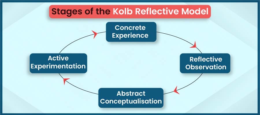 Stages of the Kolb Reflective Model 