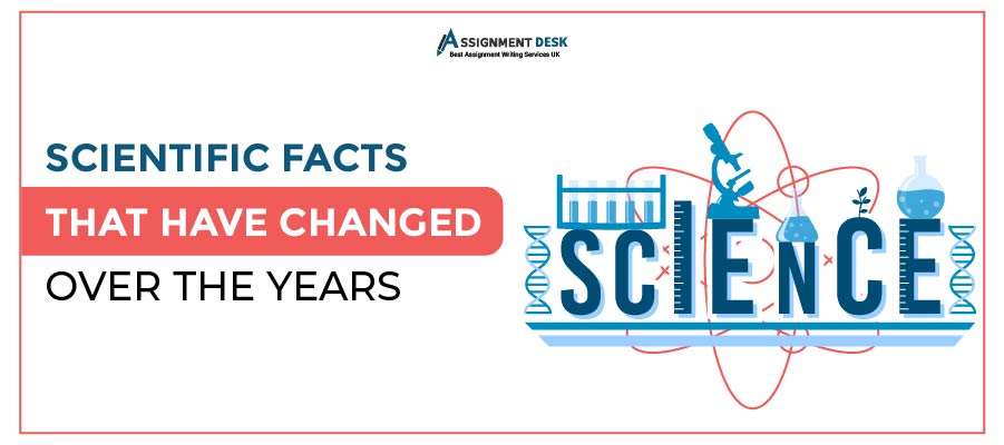 Facts That Have Changed Over The Years| Assignment Desk