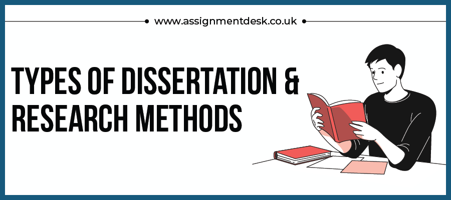 types of dissertation research methods